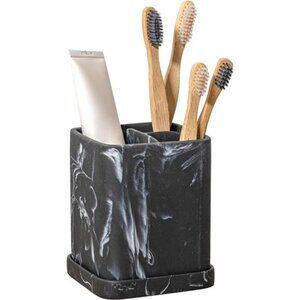 Toothbrush Holder, Marble Look, Electric Toothbrush Organizer
